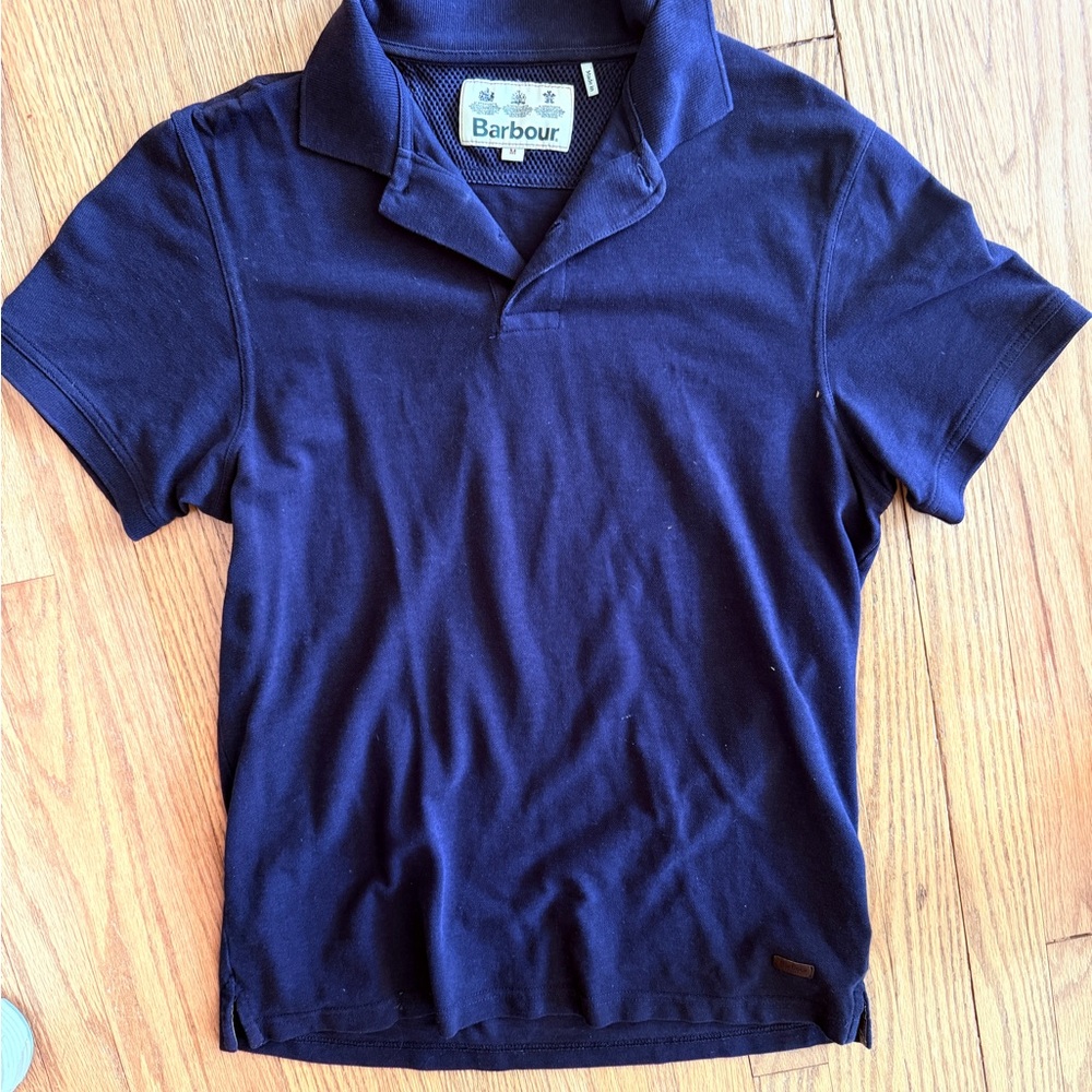 Barbour Men’s Navy Polo Shirt
